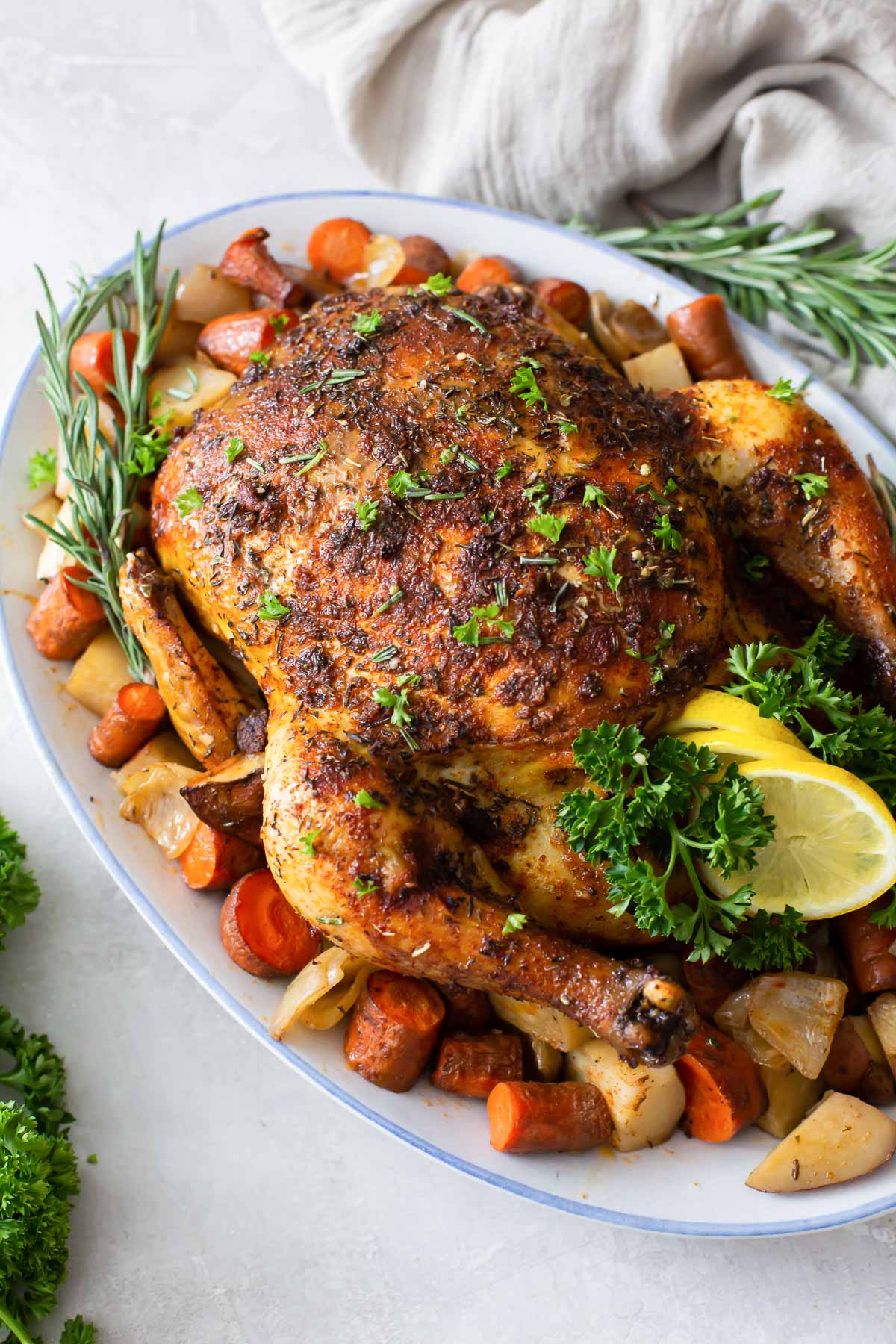 Easy Crockpot Whole Chicken: Homemade Rotisserie Style Flavor